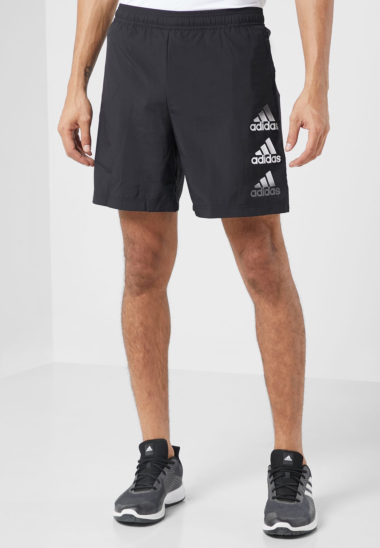 Adidas Designed to Move Logo Shorts