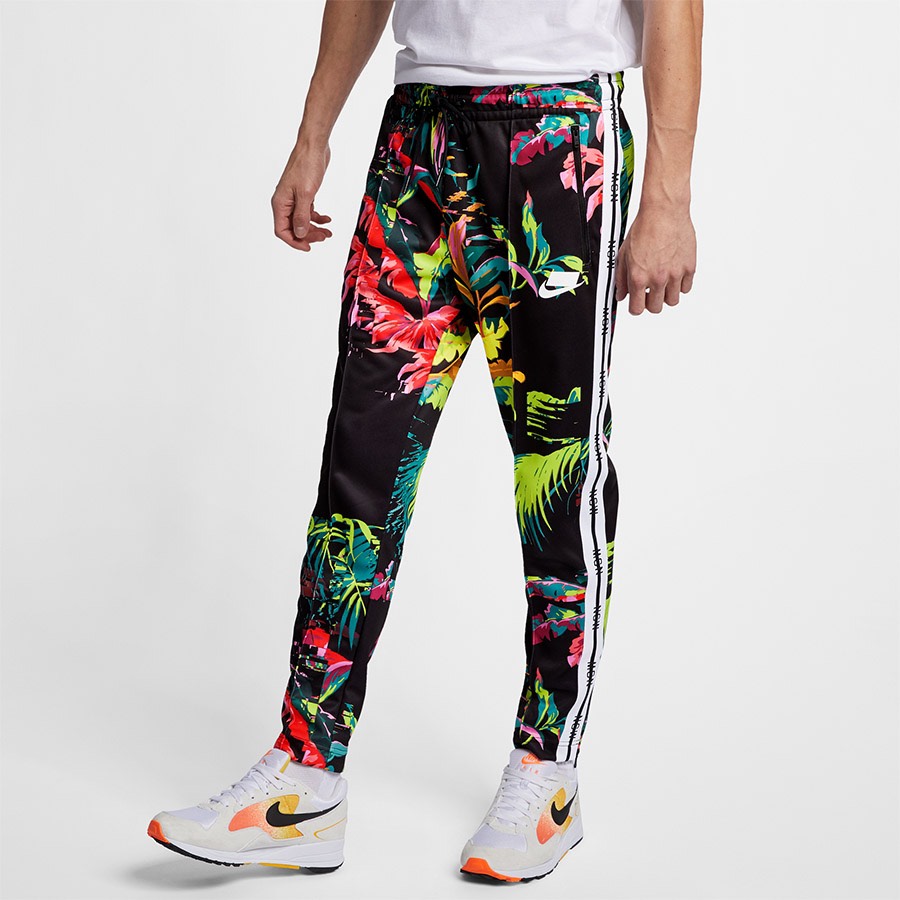 nike nsw floral track pants