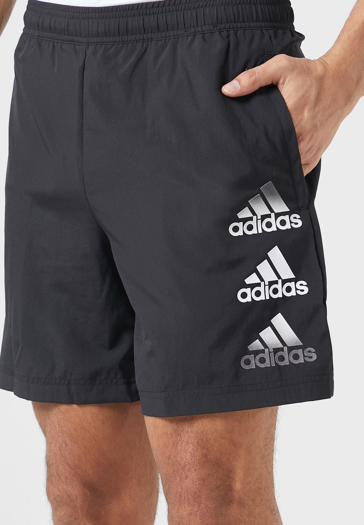 Adidas Designed to Move Logo Shorts