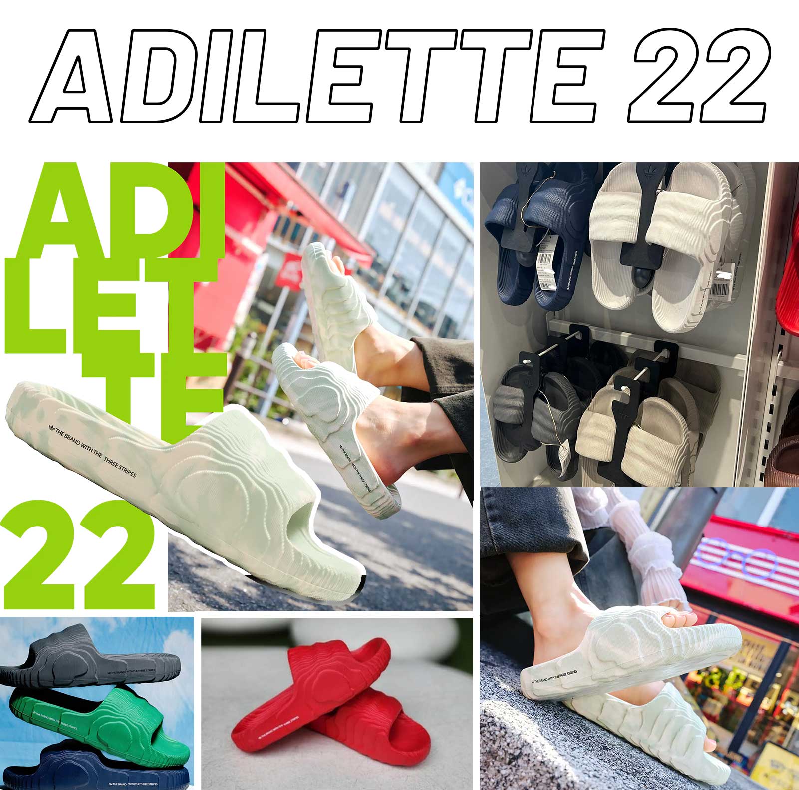 Adidas Adilette 22 Slides