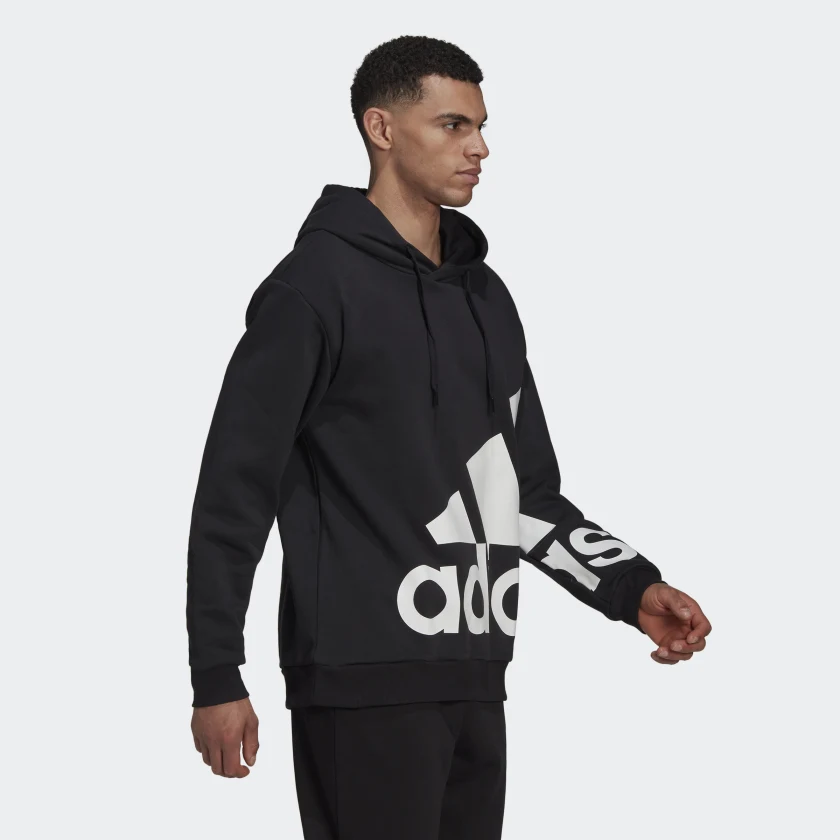 Adidas Essentials Giant Logo Fleece Hoodie