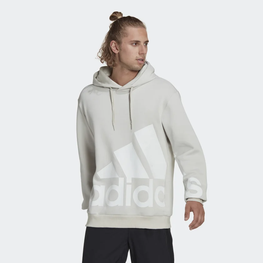 Adidas Essentials Giant Logo Fleece Hoodie