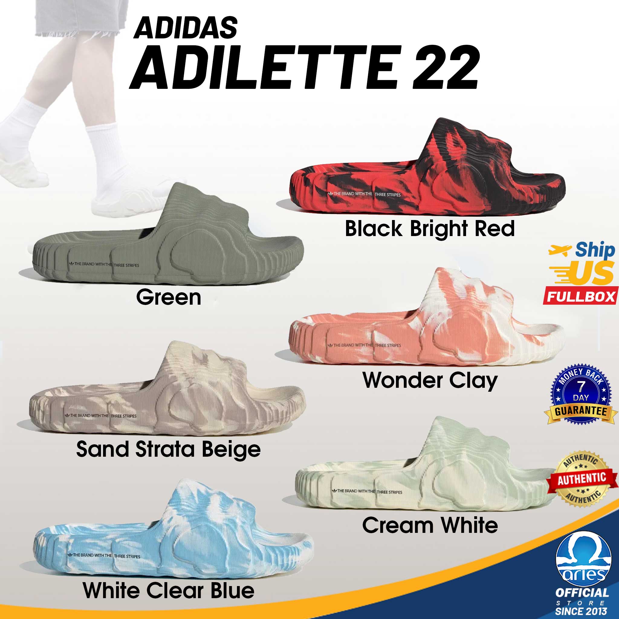 Adidas Adilette 22 Slides