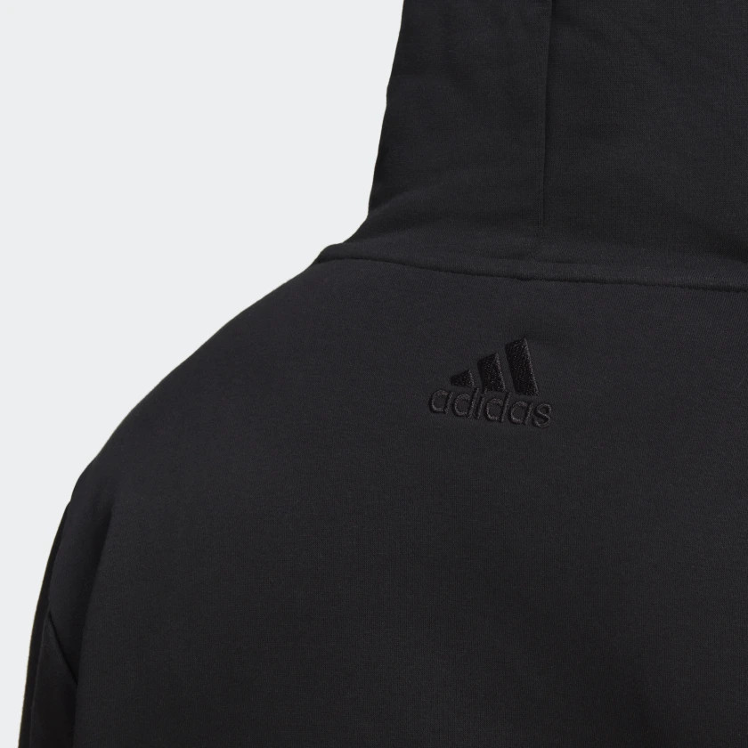 Adidas Essentials Giant Logo Fleece Hoodie