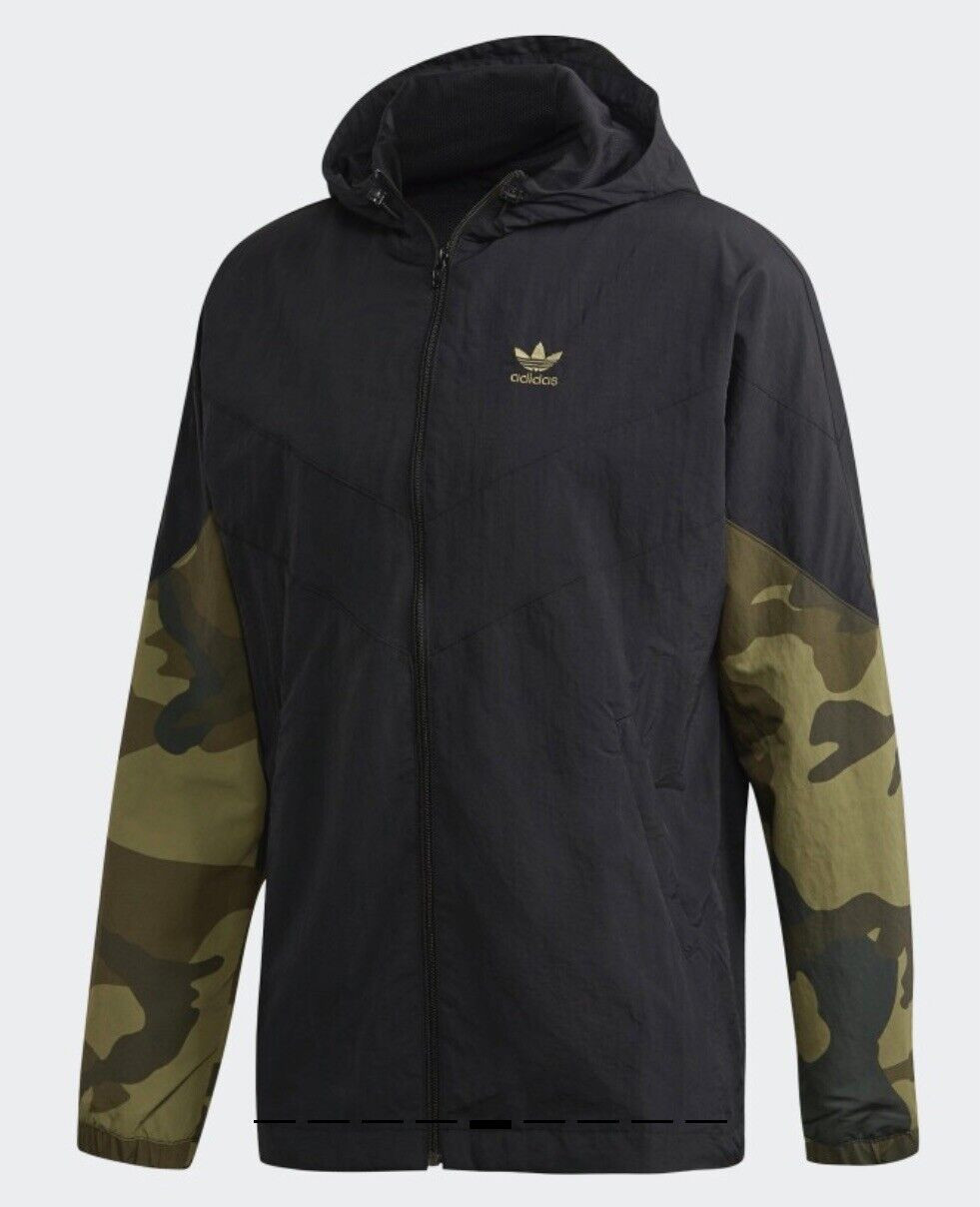 Adidas Originals Camo Jacket Hoodie Men's FM3359