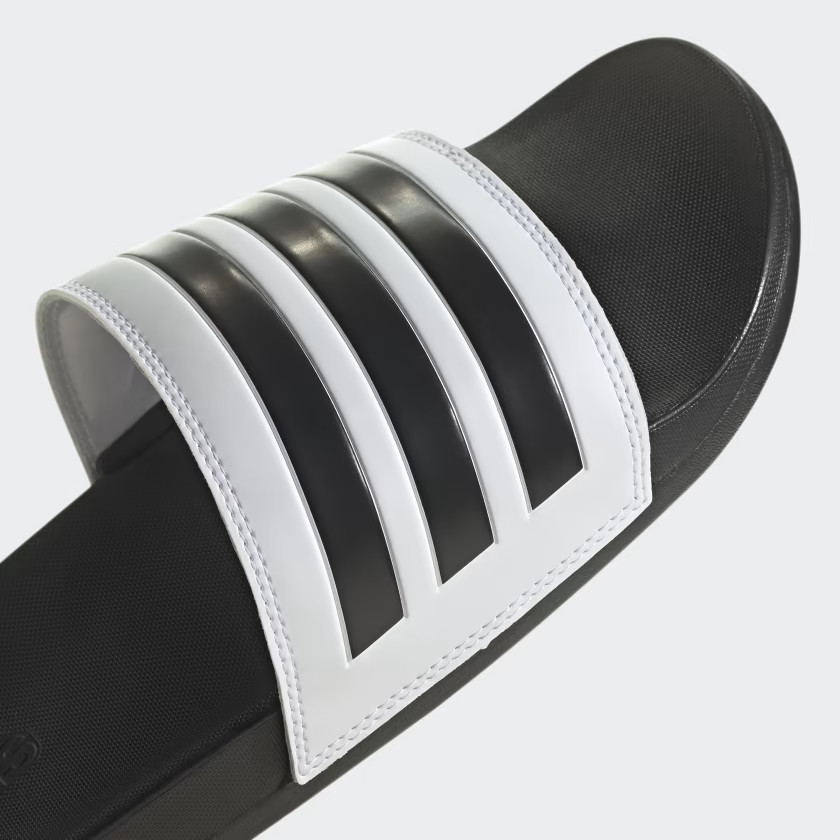 adidas adilette Comfort 3-stripes slide - Black/White
