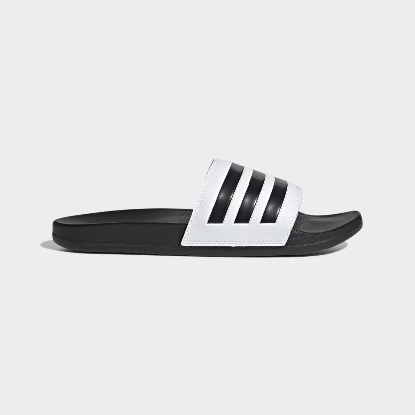 adidas adilette Comfort 3-stripes slide - Black/White