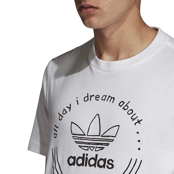 Adidas Originals T-Shirt Hand Drawn