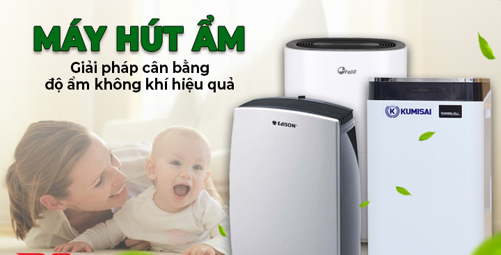 Máy Hút Ẩm Bán Chạy Nhất Mùa Nồm Ẩm