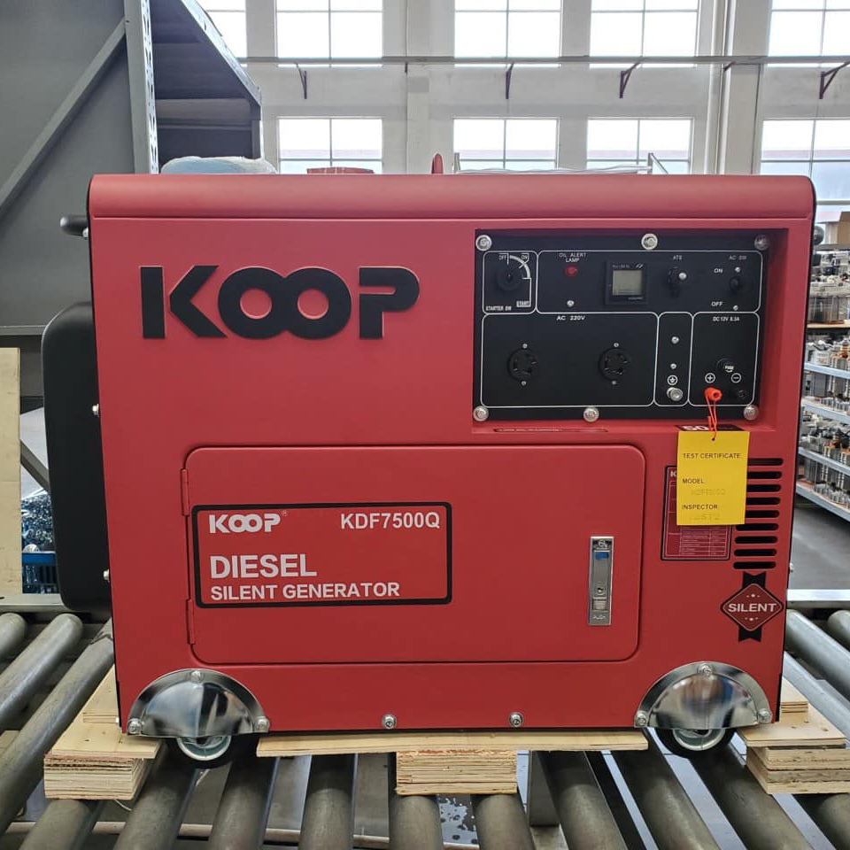 TẠI SAO NÊN CHỌN MUA MÁY PHÁT ĐIỆN KOOP KDF7500Q?