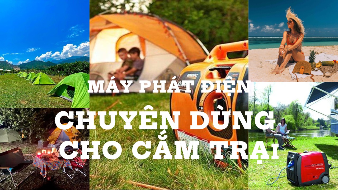 Mẫu Máy Phát Điện Mini Chuyên Dùng Cắm Trại - Du Lịch