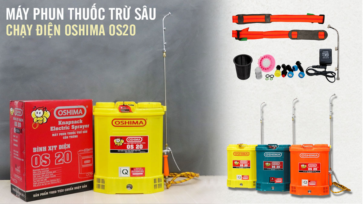 Top 3 Bình Xịt Thuốc Trừ Sâu Chạy Bằng Điện Tốt Nhất 2024