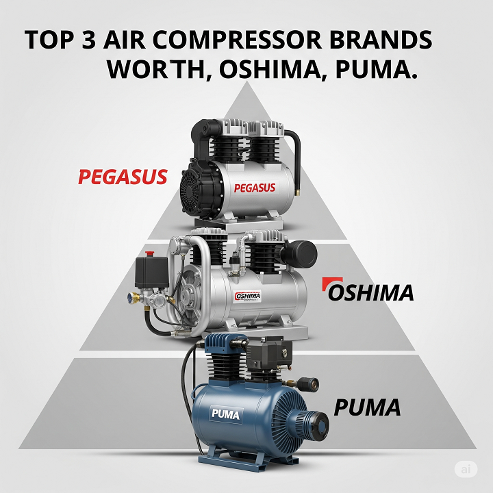 Top 3 Thương Hiệu Máy Nén Khí Đáng Mua Nhất Hiện Nay