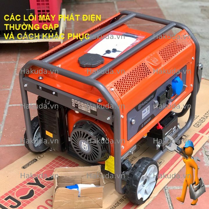 MỘT SỐ LỖI VÀ CÁCH KHẮC PHỤC VỀ MÁY PHÁT ĐIỆN