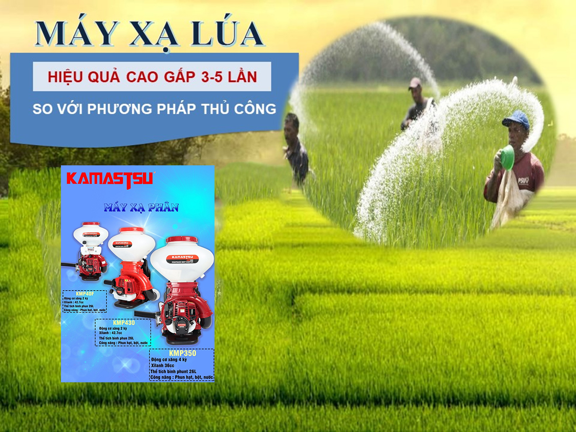 TOP 3 MÁY PHUN PHÂN BÓN DẠNG HẠT CHẤT LƯỢNG HÀNG ĐẦU THỊ TRƯỜNG