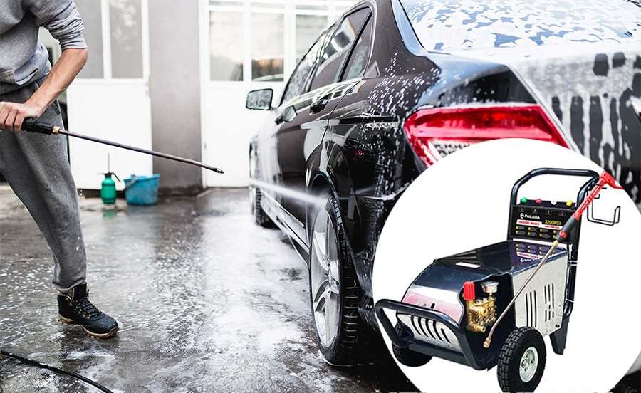 Máy Rửa Xe Cao Áp Cho Tiệm Rửa Xe