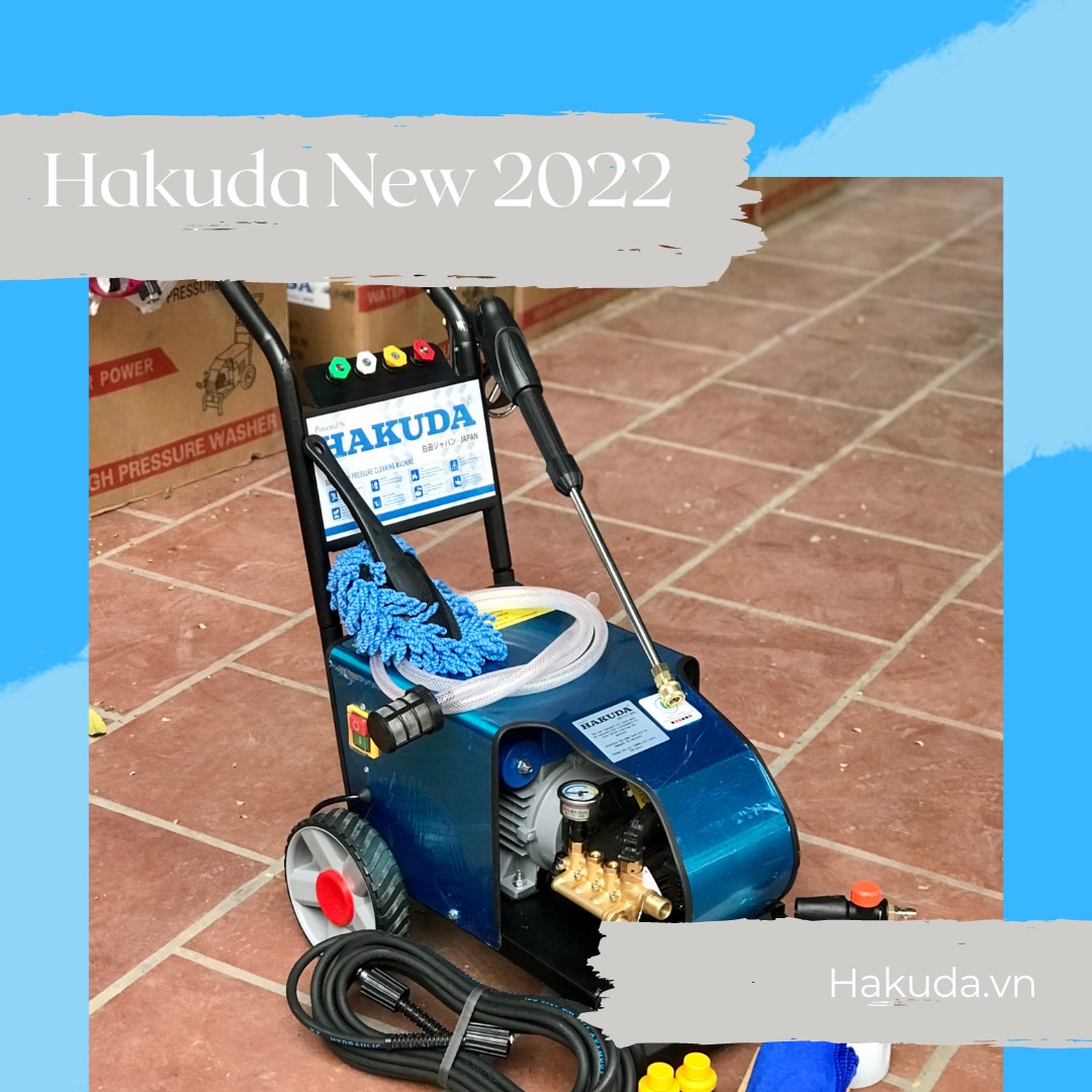 Máy Rửa Xe Hakuda New - Dòng Rửa Xe Chất Lượng Ưu Việt Nhất