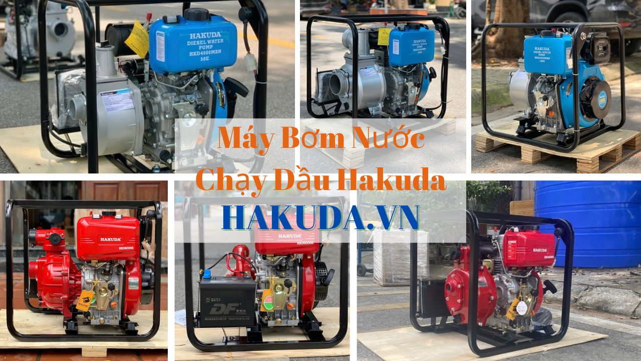 Mẹo Khắc Phục Sự Cố Thường Gặp Trên Máy Bơm Nước Chạy Dầu Hakuda