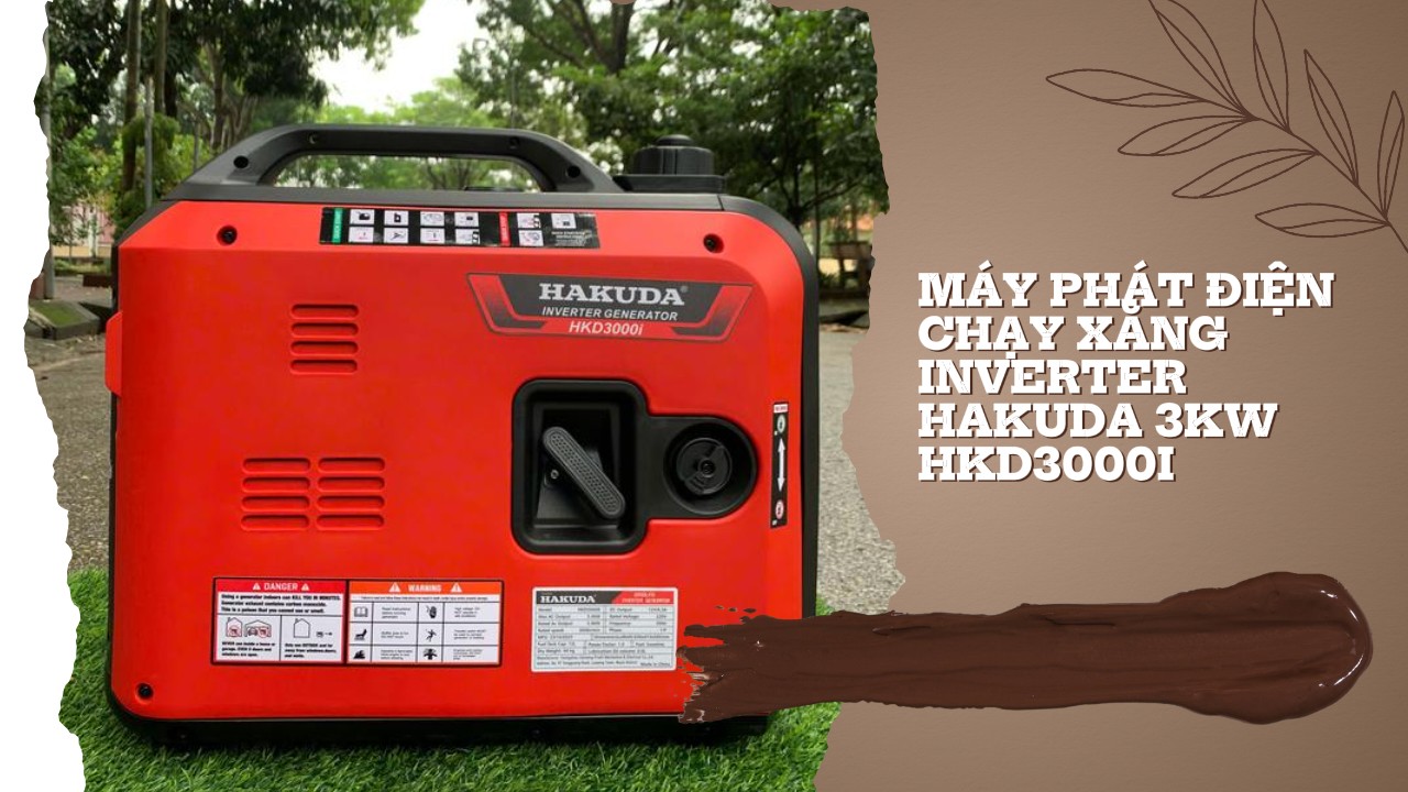 Đánh Giá Chi Tiết Máy Phát Điện Inverter Hakuda 3KW HKD3000i