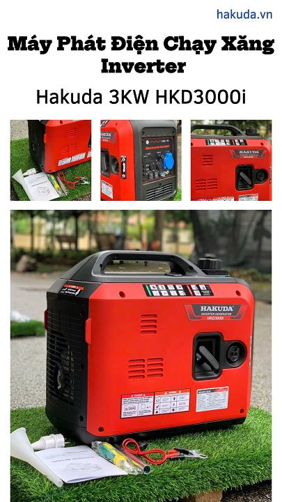 Đánh Giá Máy Phát Điện Inverter Hakuda 3KW HKD3000i