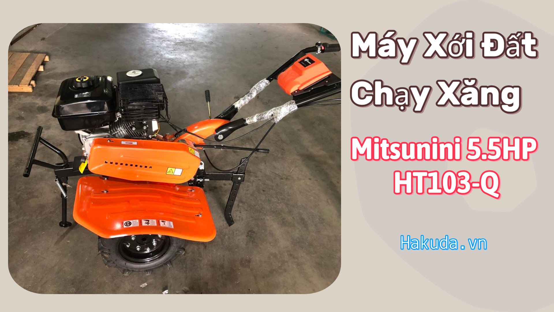 Ứng Dụng Máy Xới Đất Chạy Xăng Mitsunini 5.5HP HT103-Q Trong Nộng Nghiệp