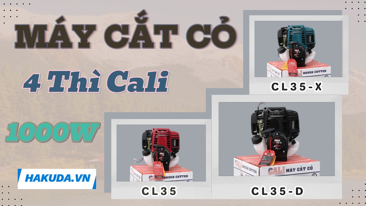 Máy Cắt Cỏ 4 Thì Cali 1000W - Giải pháp hoàn hảo cho khu vườn của bạn