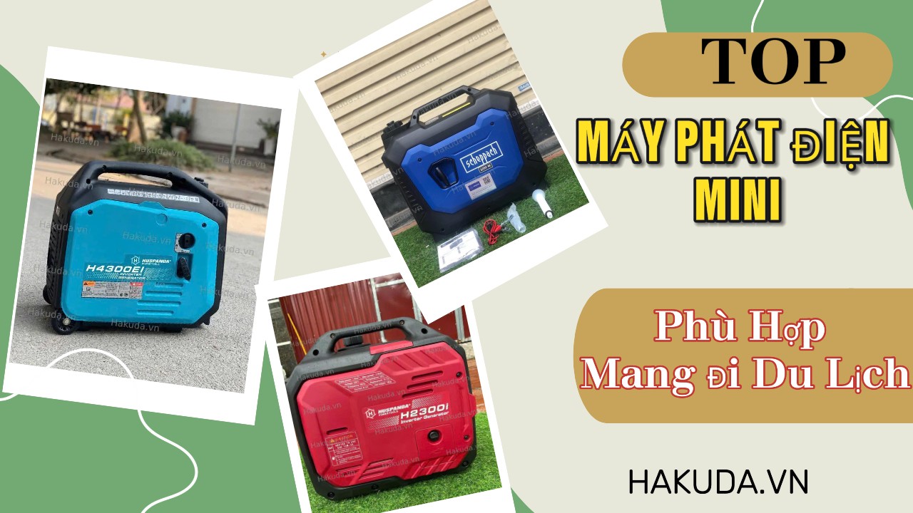 Top Máy Phát Điện Mini Phù Hợp Mang Đi Du Lịch