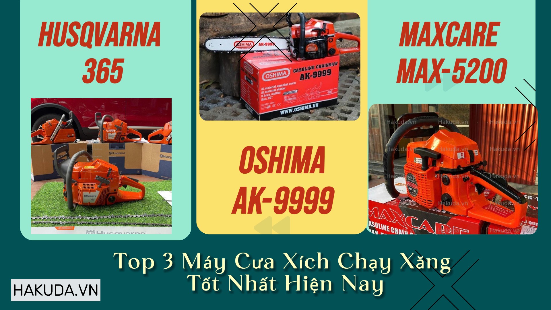 Top 3 Máy Cưa Xích Chạy Xăng Tốt Nhất Hiện Nay