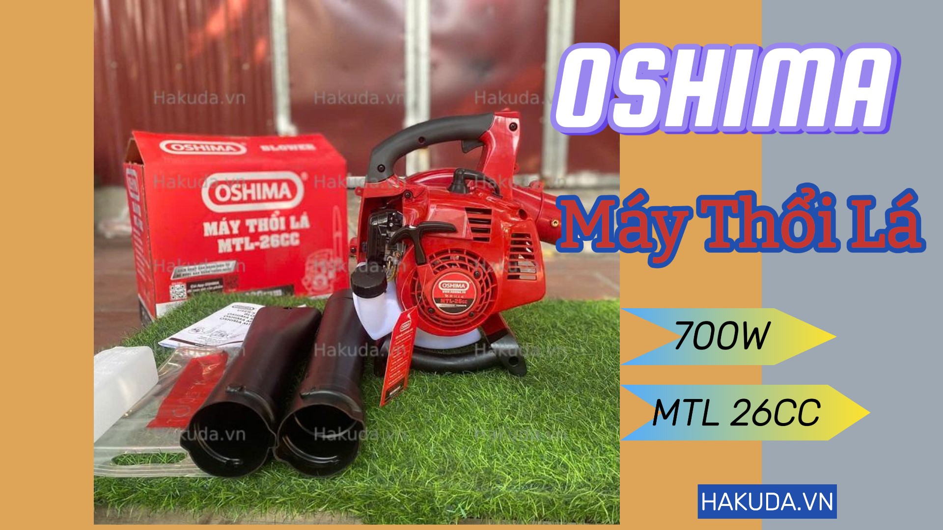 Vì Sao Máy Thổi Lá Xách Tay Oshima 700W MTL26CC Được Các Gia Đình Tin Dùng?