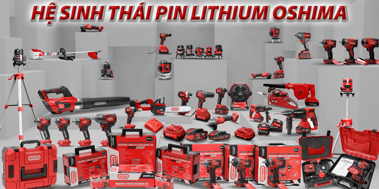 Khám Phá Dụng Cụ Cầm Tay Chạy Pin Oshima: Hiện Đại và Hiệu Quả