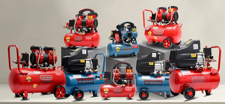 Top Máy Nén Khí Không Dầu Giảm Âm Bán Chạy