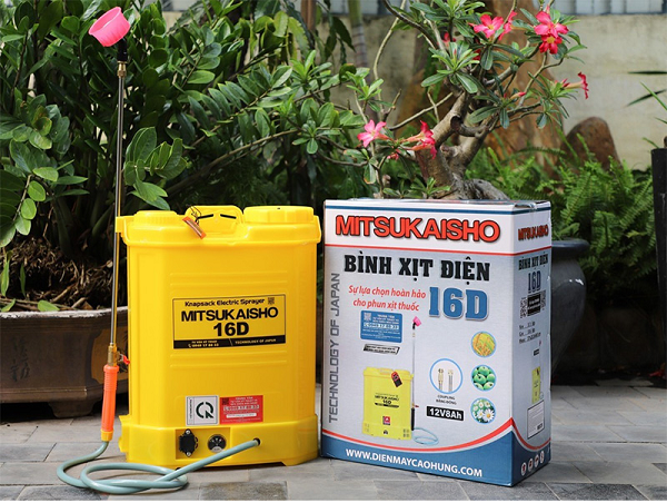 Ứng Dụng và Ưu Điểm Bình Phun Xịt Điện 16L Mitsukaisho 16D