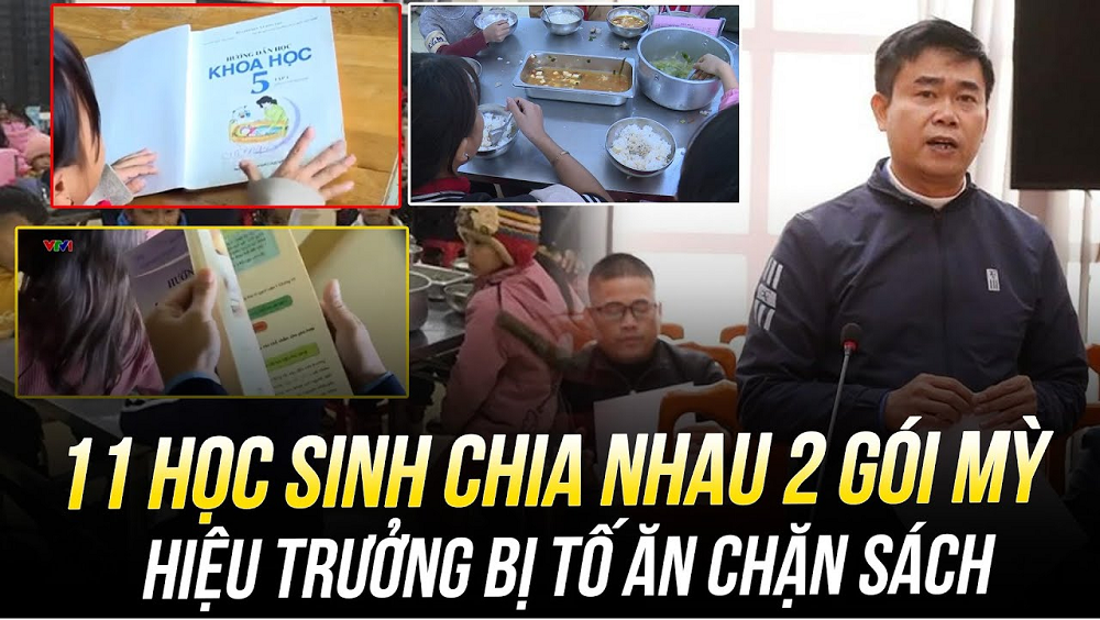 Vụ bất thường bữa ăn bán trú vùng cao: 11 học sinh chia nhau 2 gói mì tôm trộn cơm là có thật!