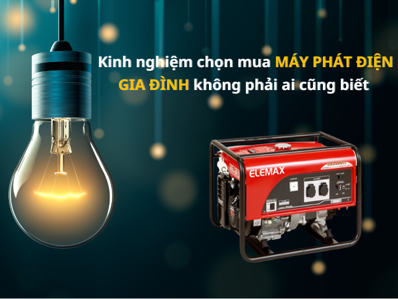 Máy phát điện – Giải pháp nguồn điện dự phòng hiệu quả cho gia đình & công nghiệp