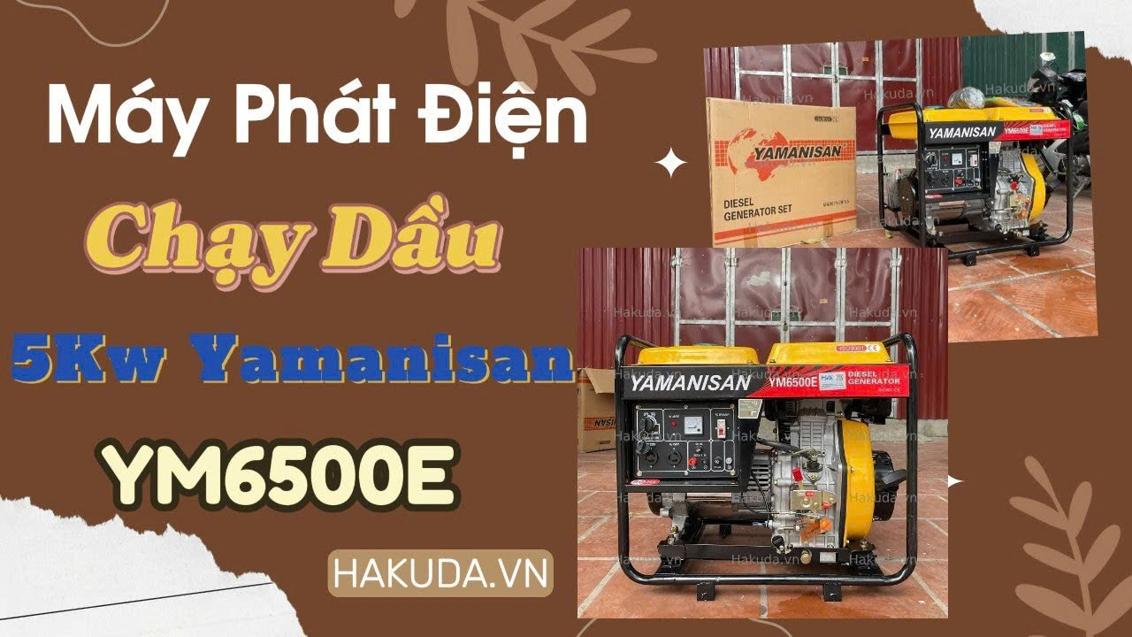 Ưu Điểm Máy Phát Điện Chạy Dầu 5KW Yamanisan YM6500E