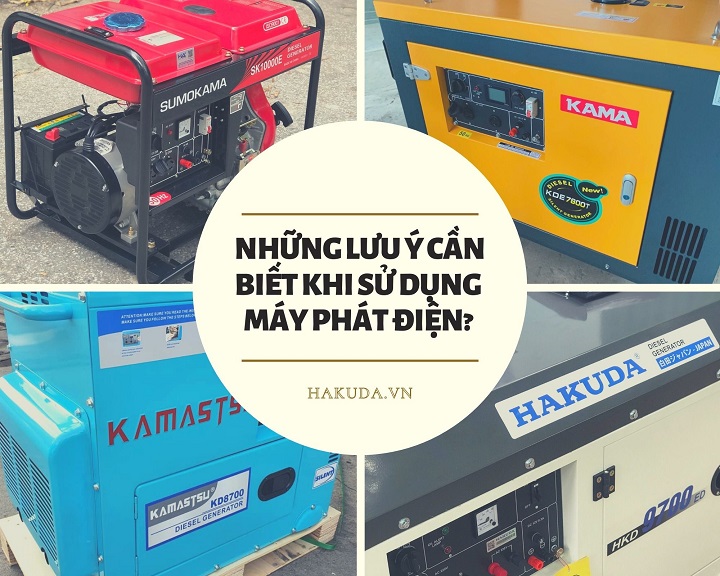 Máy Phát Điện Là Gì? Những Lưu Ý Cần Phải Biết Khi Sử Dụng Máy Phát Điện?