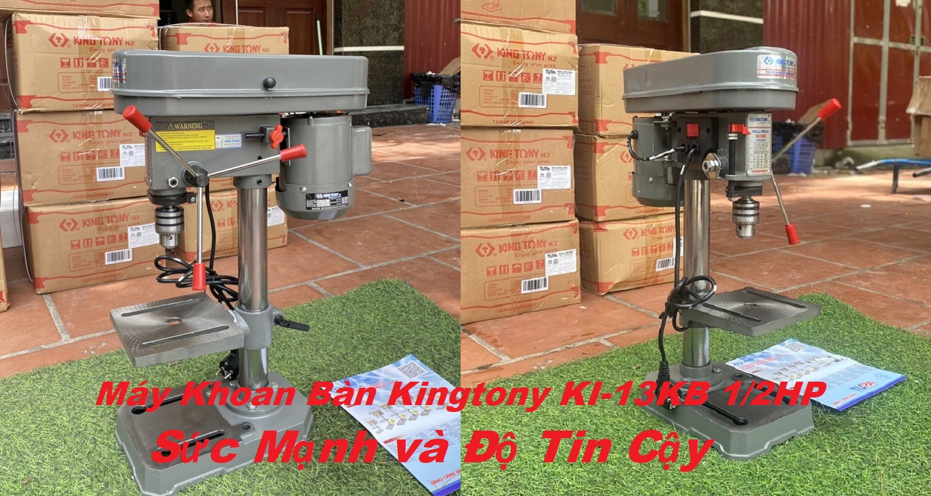 Máy Khoan Bàn Kingtony KI-13KB 1/2HP - Sức Mạnh và Độ Tin Cậy
