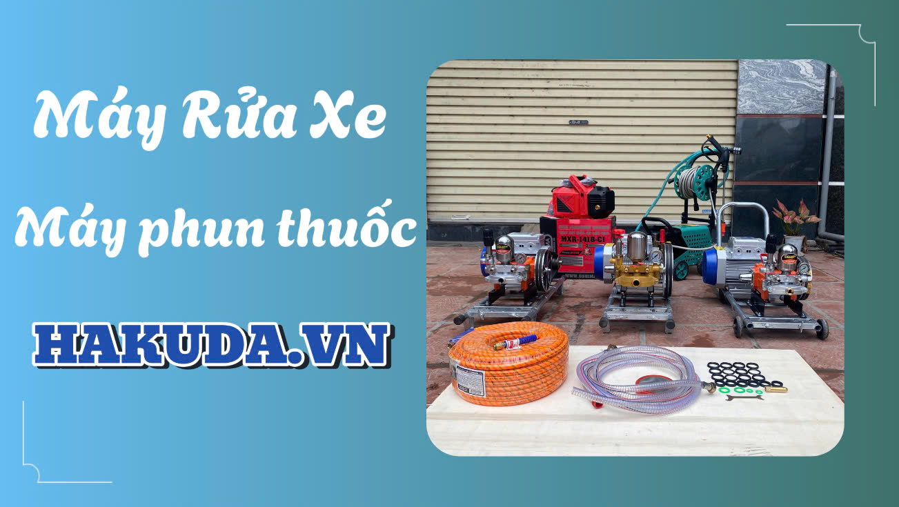 Top 3 Máy Rửa Xe Phun Thuốc Dây Đai Chính Hãng, Tốt Nhất