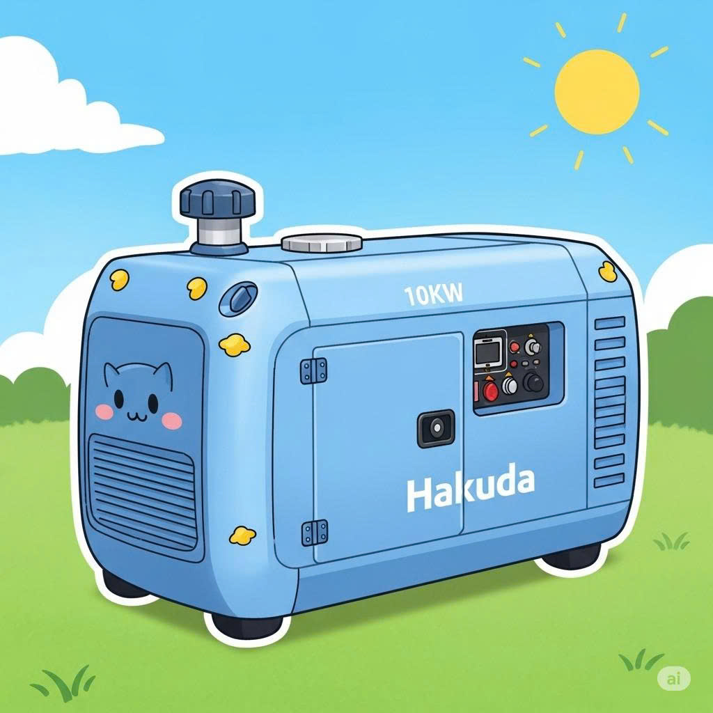Máy Phát Điện Chạy Dầu Hakuda HKD10000P1 PRO 10KW Siêu Cách Âm: Giải Pháp Nguồn Điện Lý Tưởng Cho Mọi Nhu Cầu Tại Hà Nội