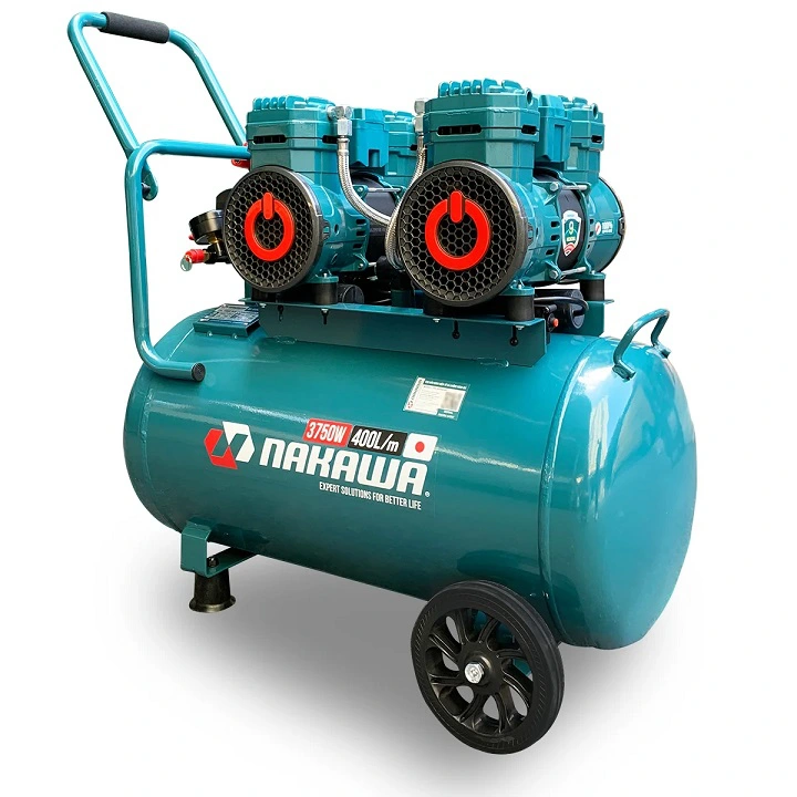 áy Nén Khí Không Dầu Nakawa 3750W NK-BH5050E 50L