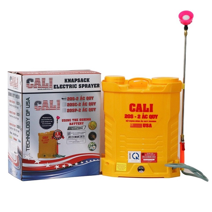 Bình Xịt Điện 20L Cali 20S