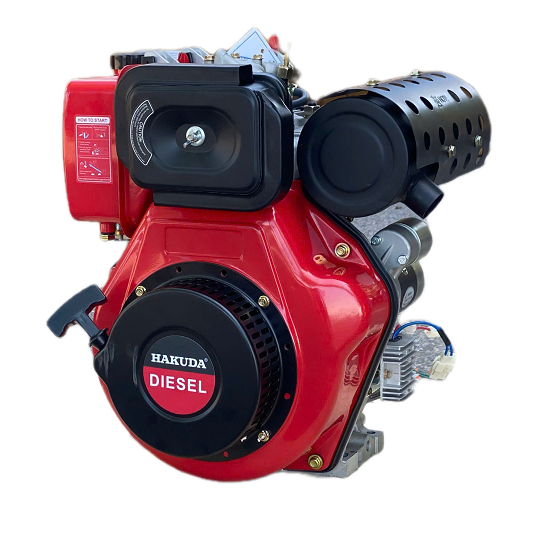 Động Cơ Diesel Hakuda HKD192FE 11.6HP Có Đề