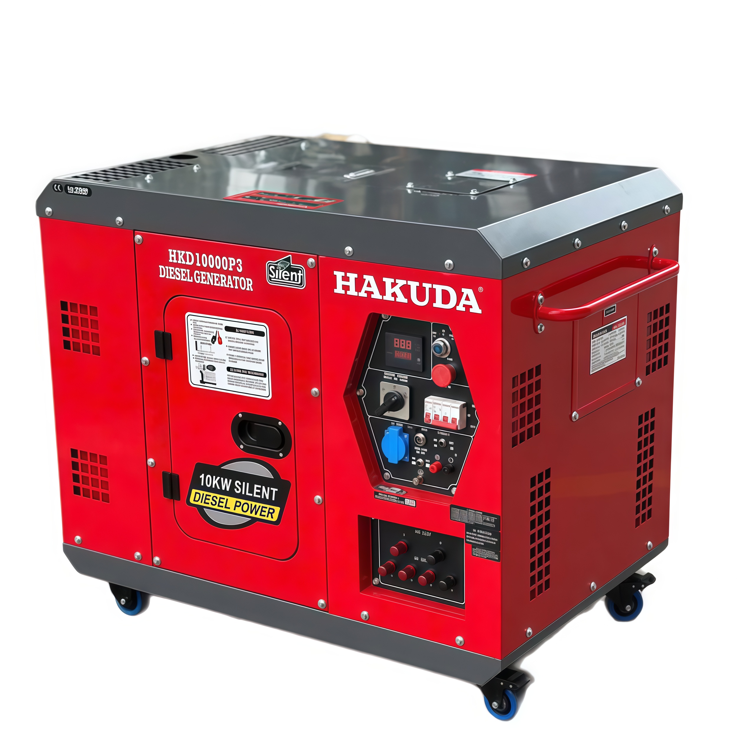 Máy Phát Điện Chạy Dầu Hakuda 10KW HKD10000P3 3 Pha