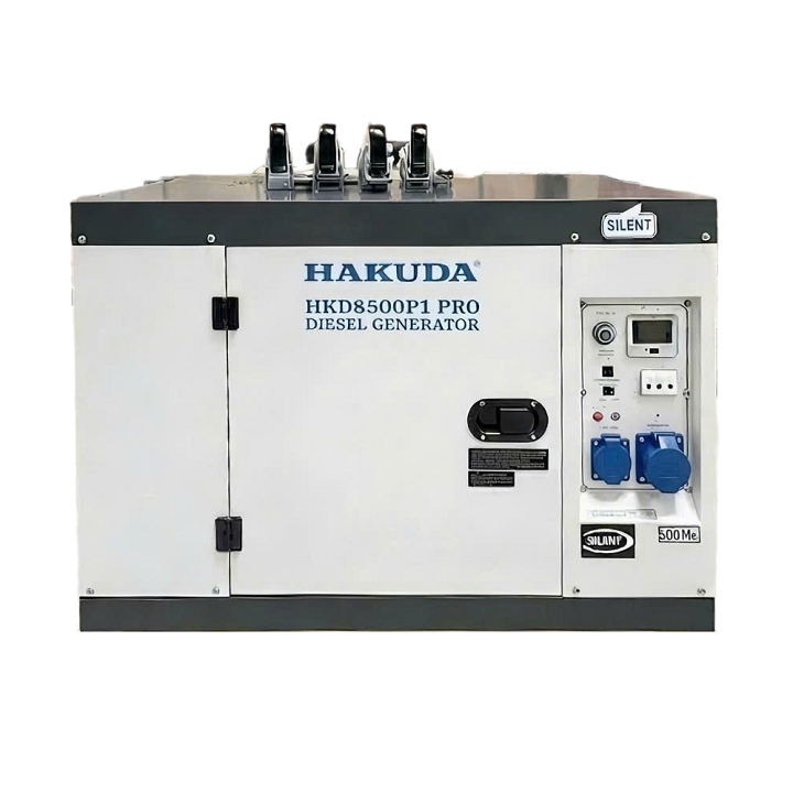 Máy Phát Điện Chạy Dầu Hakuda 8KW HKD8500P1PRO Siêu Cách Âm