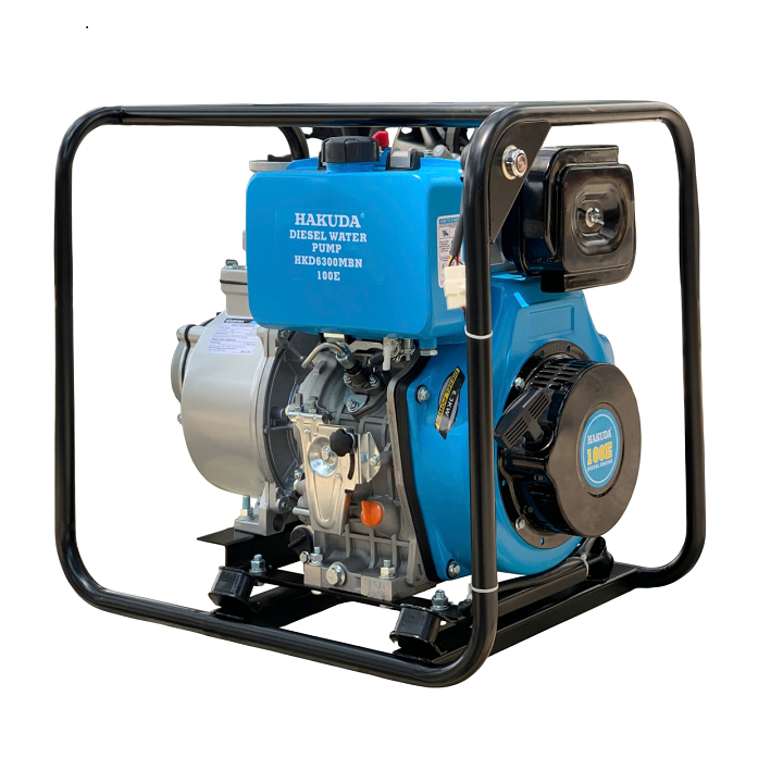Máy Bơm Nước Chạy Dầu Diesel Hakuda 6.3KW HKD6300MBN100E