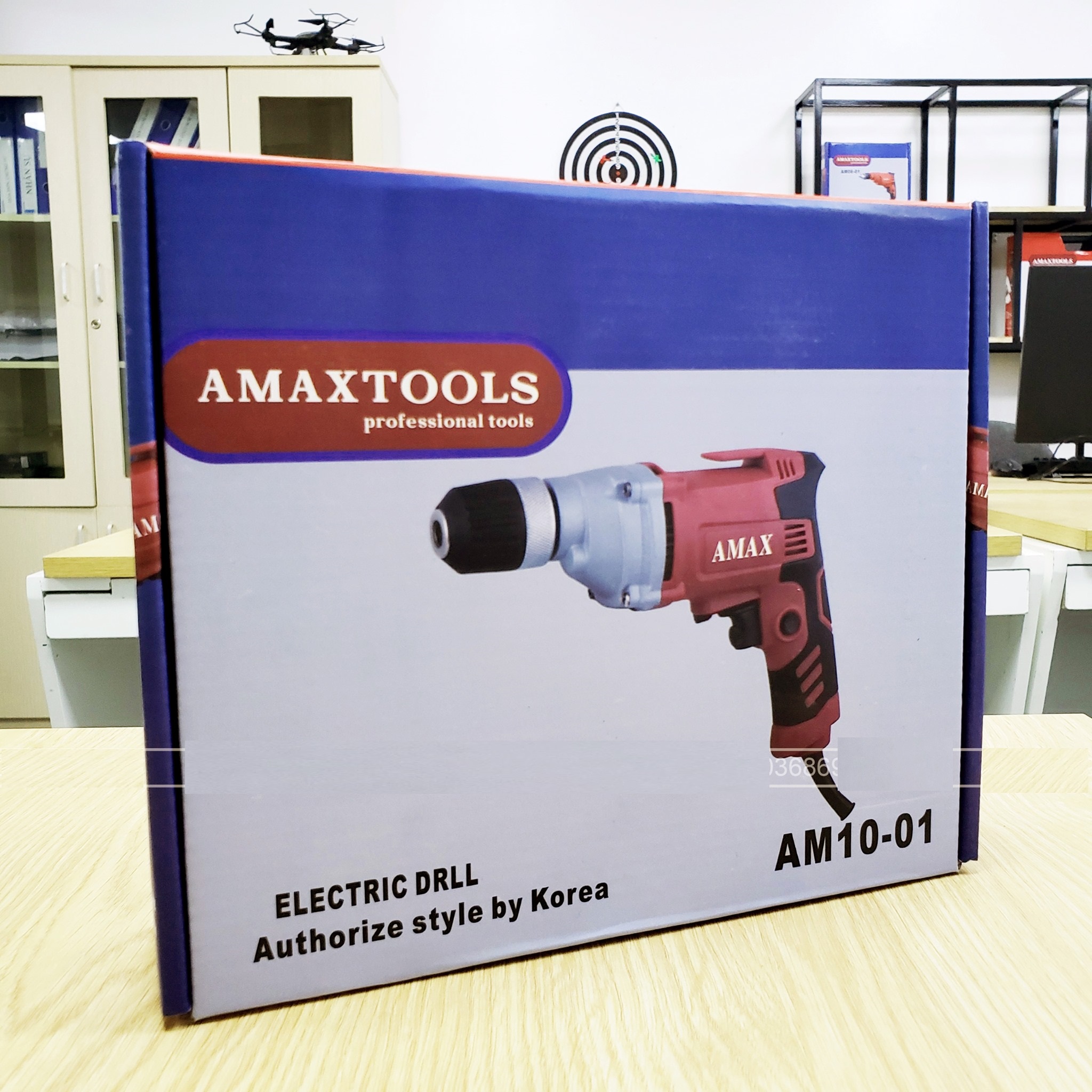 Máy Khoan AmaxTools AM 10-01 500W 3