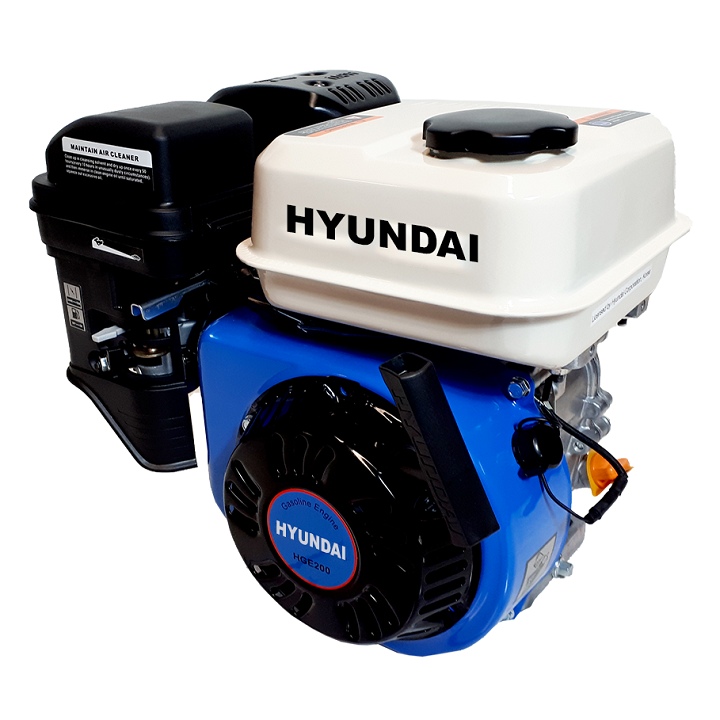 Động Cơ Xăng Hyundai 6.5HP HGE200+KC12