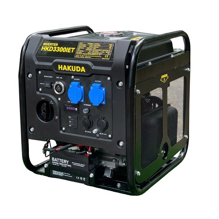 Máy Phát Điện Chạy Xăng Inverter 3KW Hakuda HKD3300IET