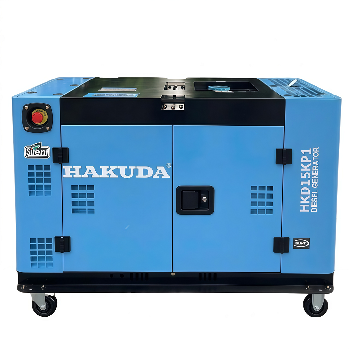Máy Phát Điện Chạy Dầu Hakuda 15KW HKD15KP1 Siêu Cách Âm