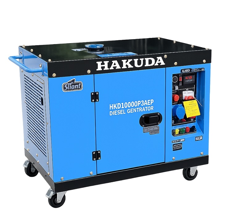 Máy Phát Điện Chạy Dầu Hakuda 10KW HKD10000P3AEP 3 Pha
